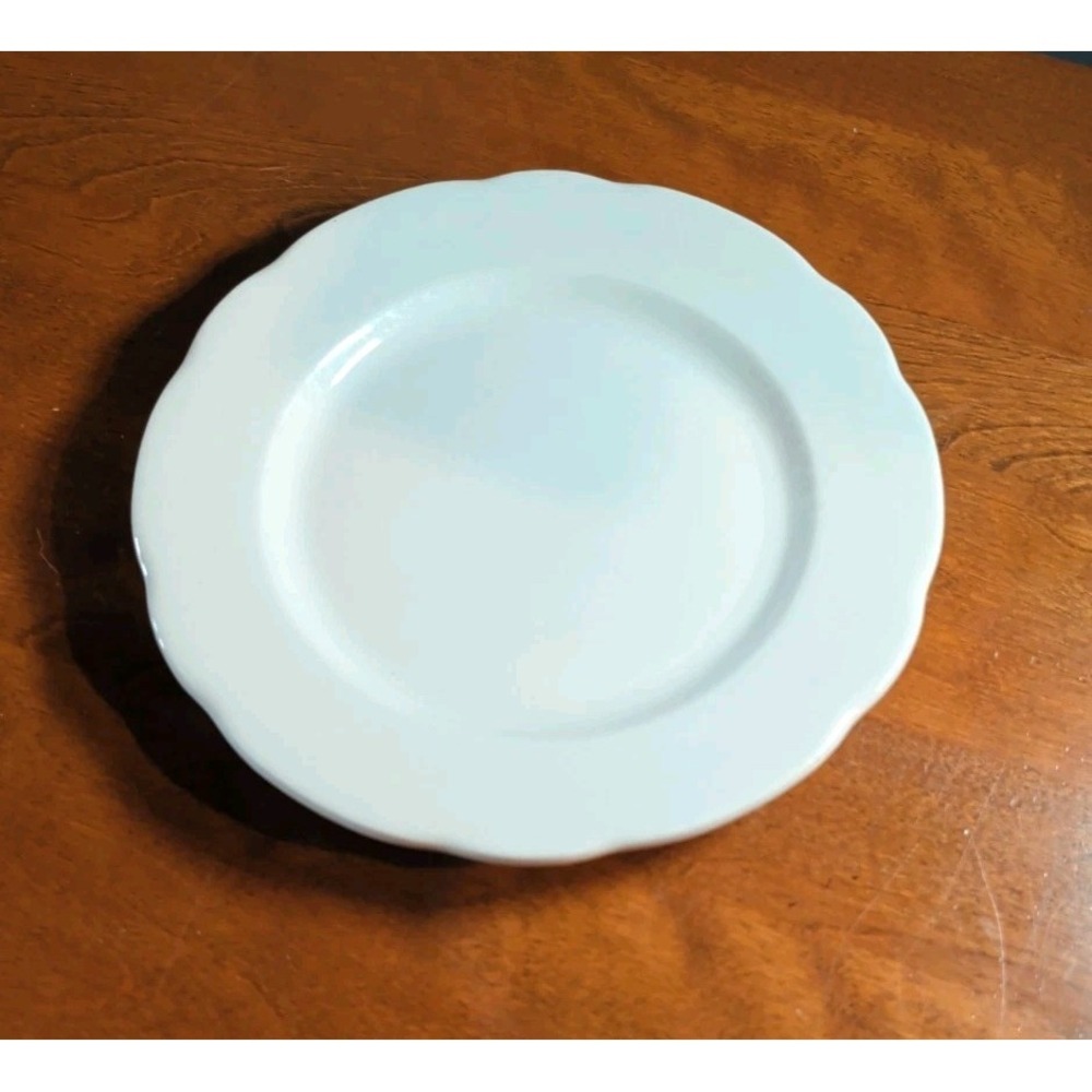 Oneida Buffalo China Cream White Restaurant Ware Side Plates 9.5 inch EUC